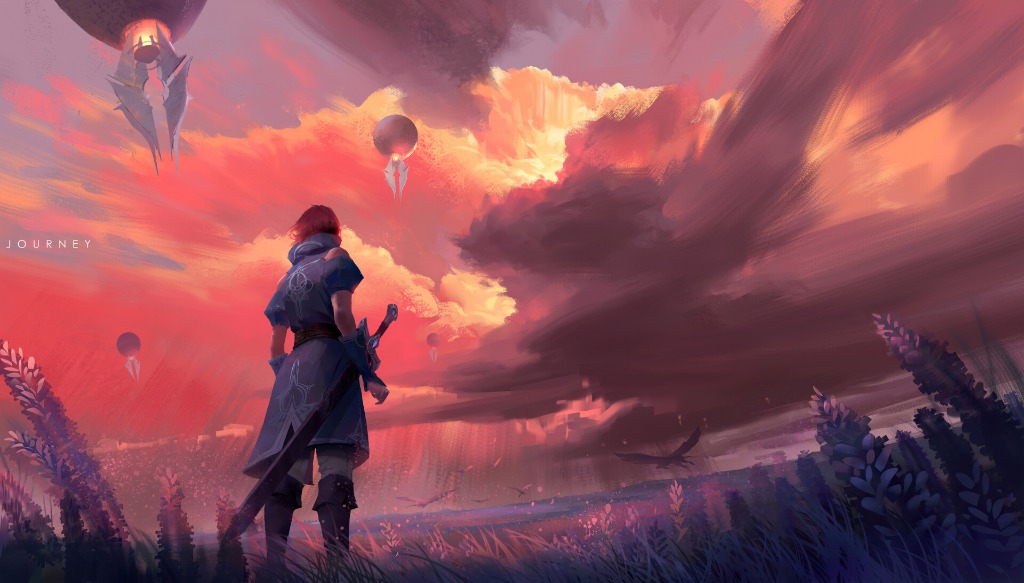 Journey landscape concept 2